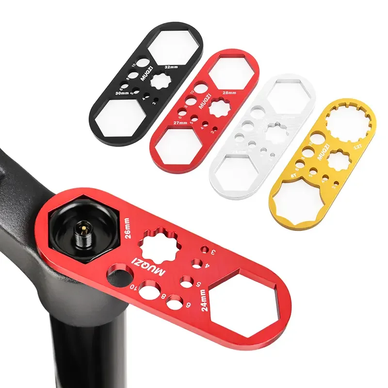 MTB Parts Bike Fork Tool Shoulder Wrench Bicycle Front Fork Valve Cap Remove Repair Tools Suitable For XCR/XCT/XGM RST ROCKSHOX