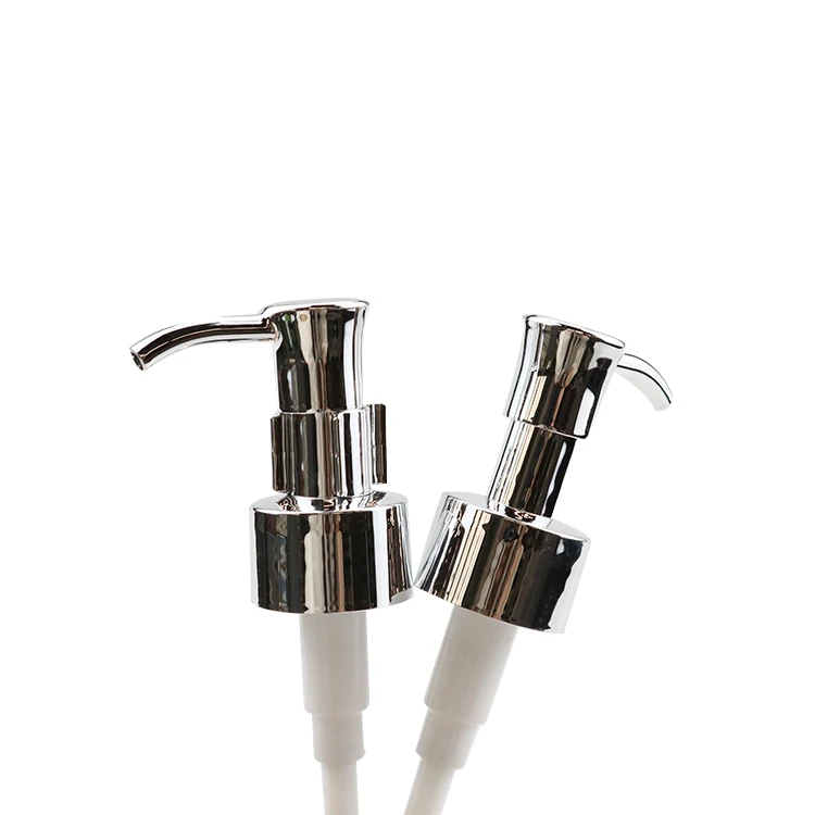 
24/410 28/410 Aluminum Lotion Pump Plastic Pump Dispenser, Liquid Soap Dispenser Pump For Body Care 