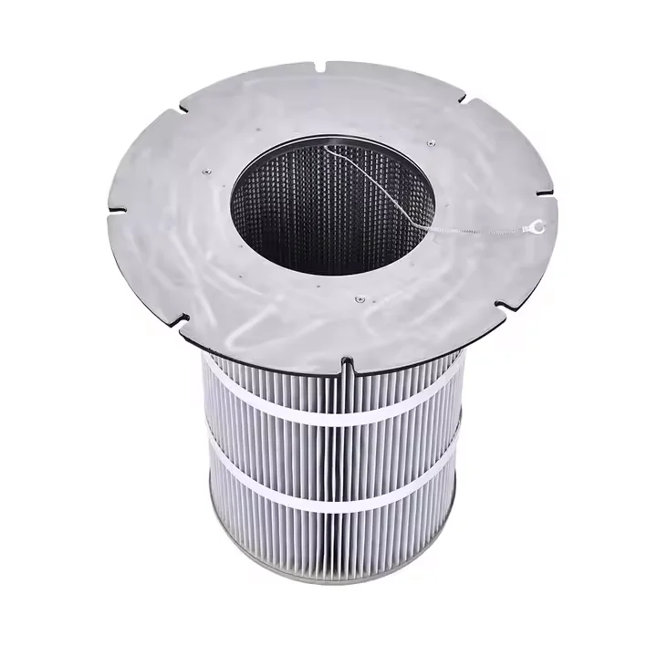 High Efficiency AC Furnace & Air Filter Cartridge Black Oil Purifier HEPA Roll Dust Collector Centrifugal Engine-for RO Plant