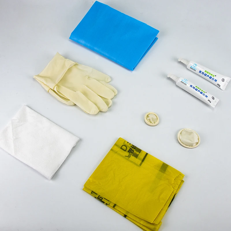
Medical ultrasound transducer gel ultrasonic couplant kit/Sterile Ultrasound Probe Cover kit 