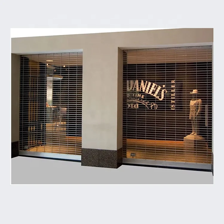 Industrial Steel Perforated Ventilation Security Grill Roll Doors