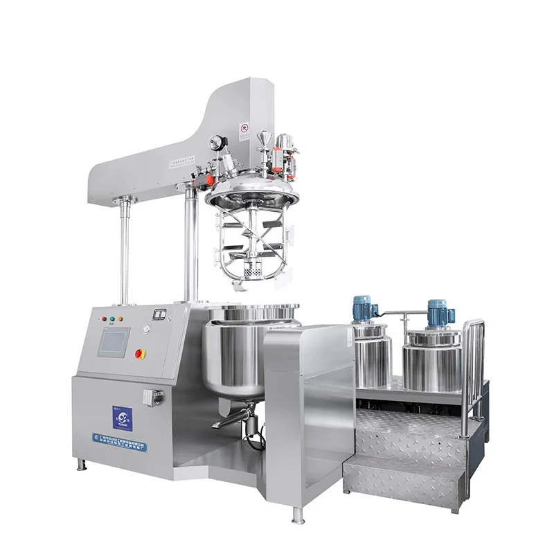 Liquid Soap Production Line Vacuum Homogenizing Emulsifying Mixer