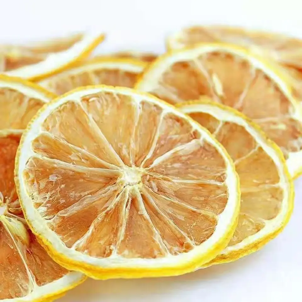 Factory Direct Cheap Price Freeze Dried Yellow Lemon Slice Fruit Tea Dry Lemon