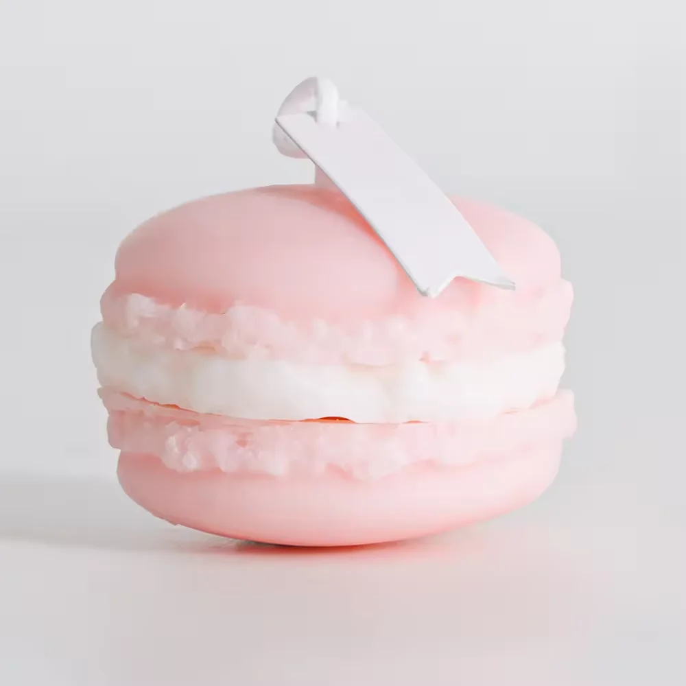 For Party Decor Birthday Wedding Party Home Decor for Diwali Gifts Simulated Desserts Food Shaped Macaroon Scented Candle