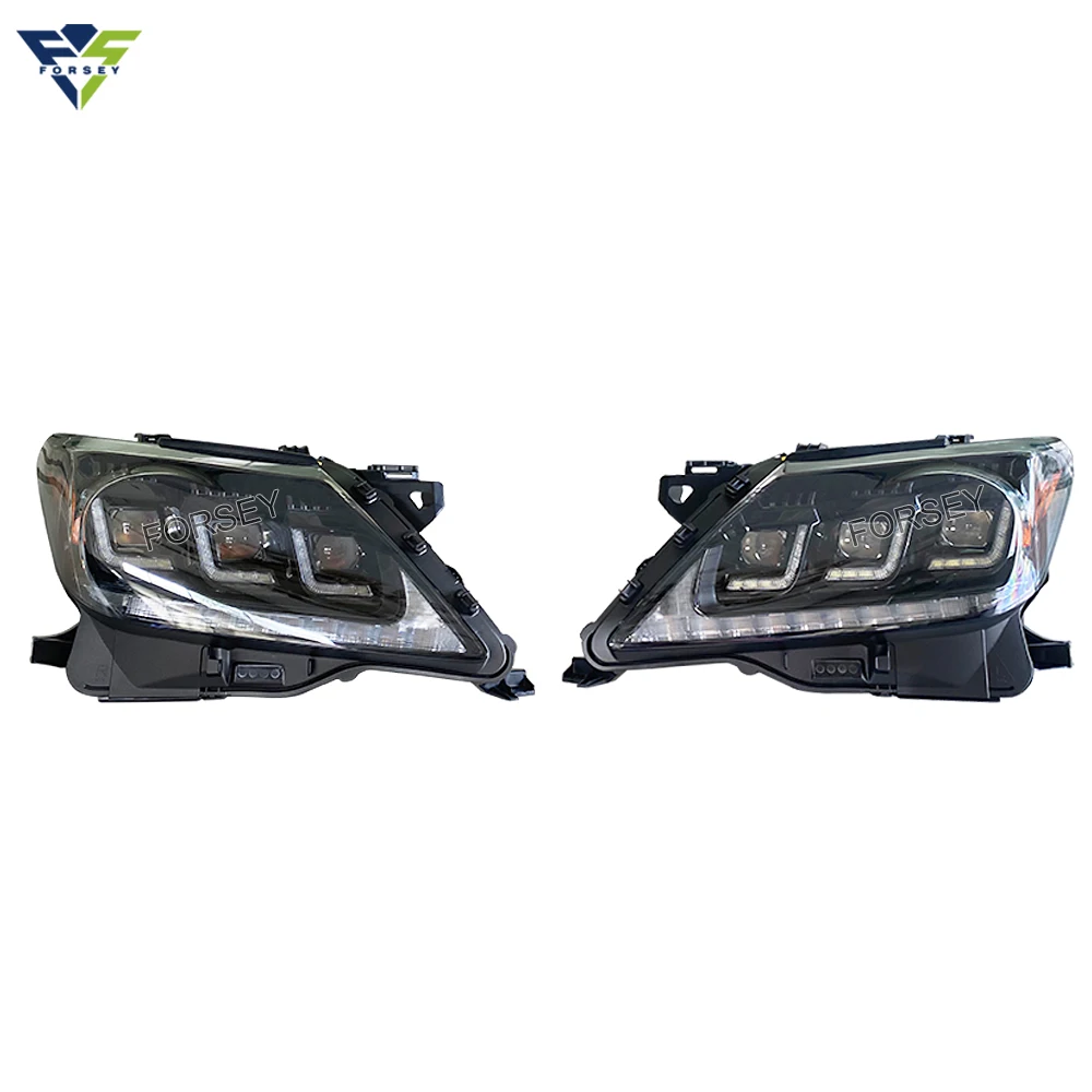 Front Bumper bodykit Lexus Lx 570 2012-2015 upgrade to 2018 T-rd body kits with headlight