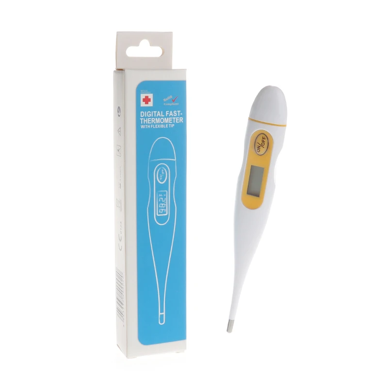 COCET KFT-04 LCD Backlight Oral Rectal Armpit 3 In One Baby Thermometer Medical Fever Digital Thermometer