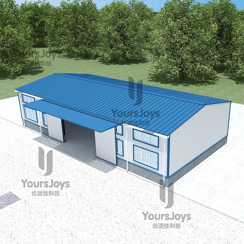 Modular Warehouse Customization Prefabricated Building Industrial Prefabricated Steel Structure Warehouse Workshop