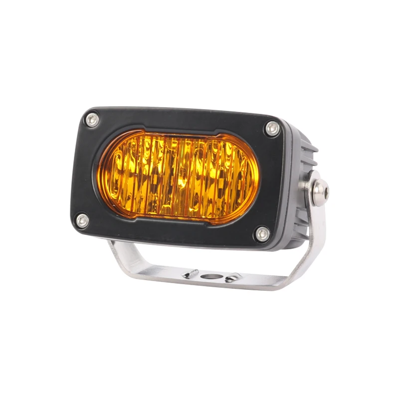 Waterproof Driving Lights Dual Color Led Projector Lens Mini Work Fog Lamp Driving Lights For Motorcycle SUV