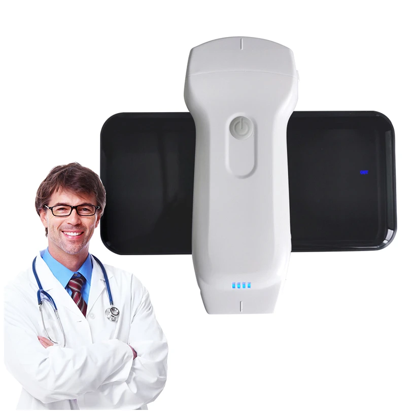 Wh-7 portable ultrasound 3 In 1  Color Doppler Portable Wireless Medical Ultrasound Scanner 4d 2.5/5 MHz  3.5/5 MHzz 7.5/10 MHz