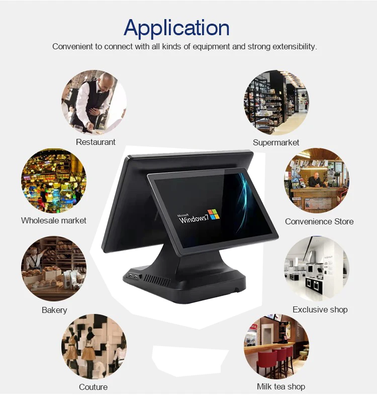 Hot Cashier Retail Terminal POS Cash Pos System Touch Screen