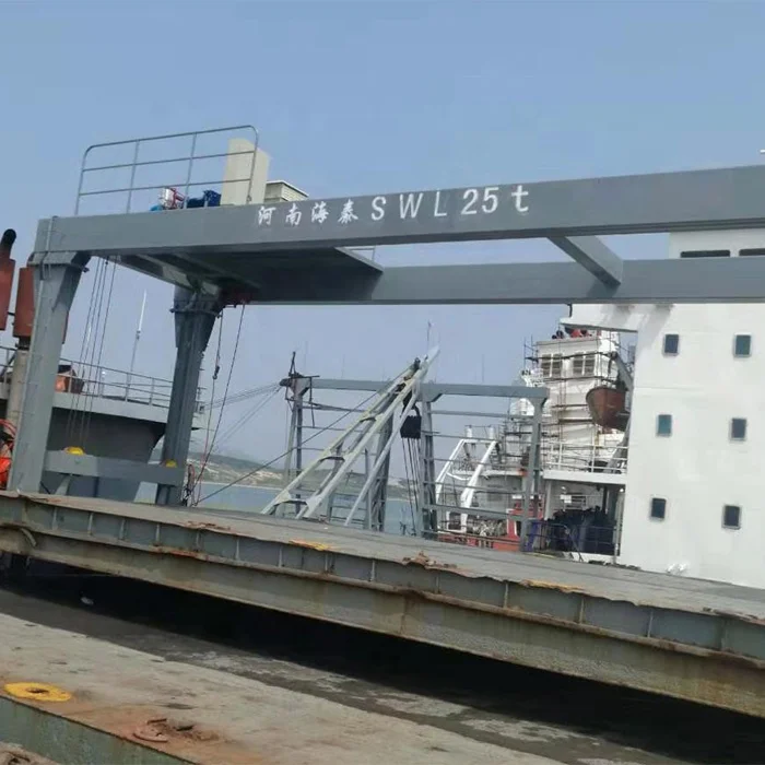 30 ton lifting gantry portal ship hatch cover crane with factory price