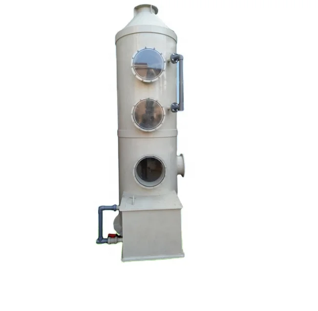 Custom Corrosion Resistant Polypropylene Water Waste Oil Purification Machines Tower