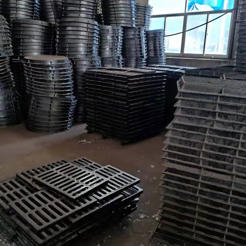 OEM Service En124 D400 Square Round DCI Ductile Iron Water Tank Manhole Cover