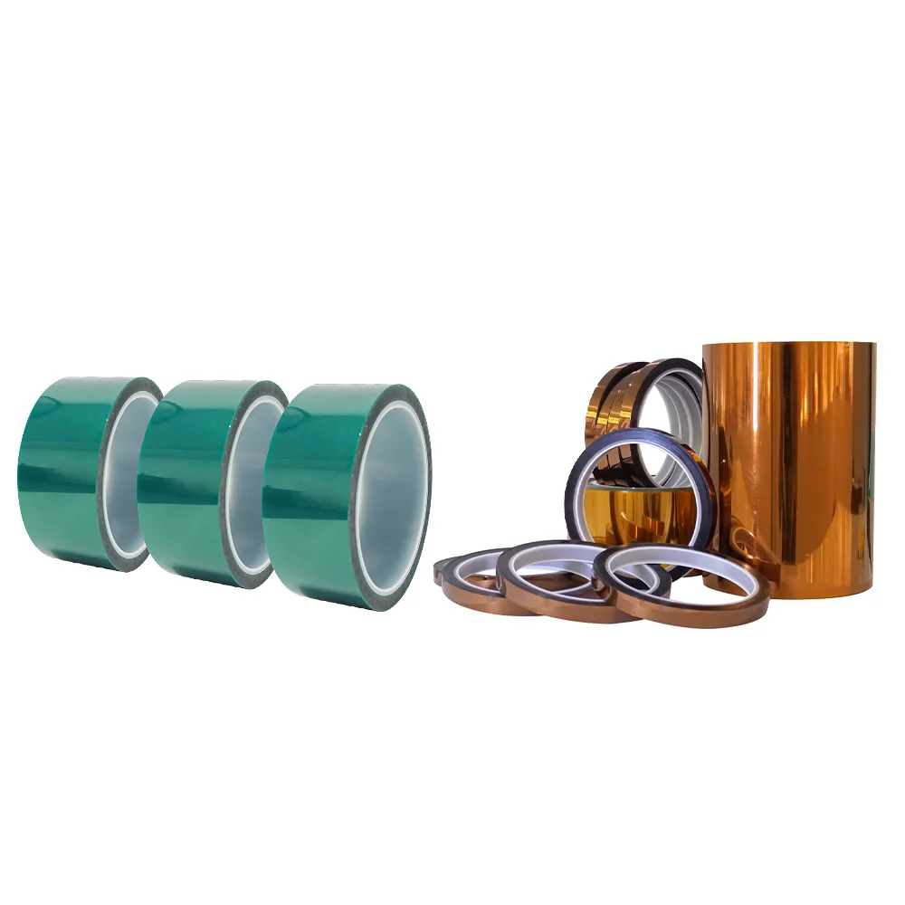 Electrical Insulation Acrylic Silicone ESD Polyimide Film High Temperature Adhesive Tape For PCB Heat Transfer Masking