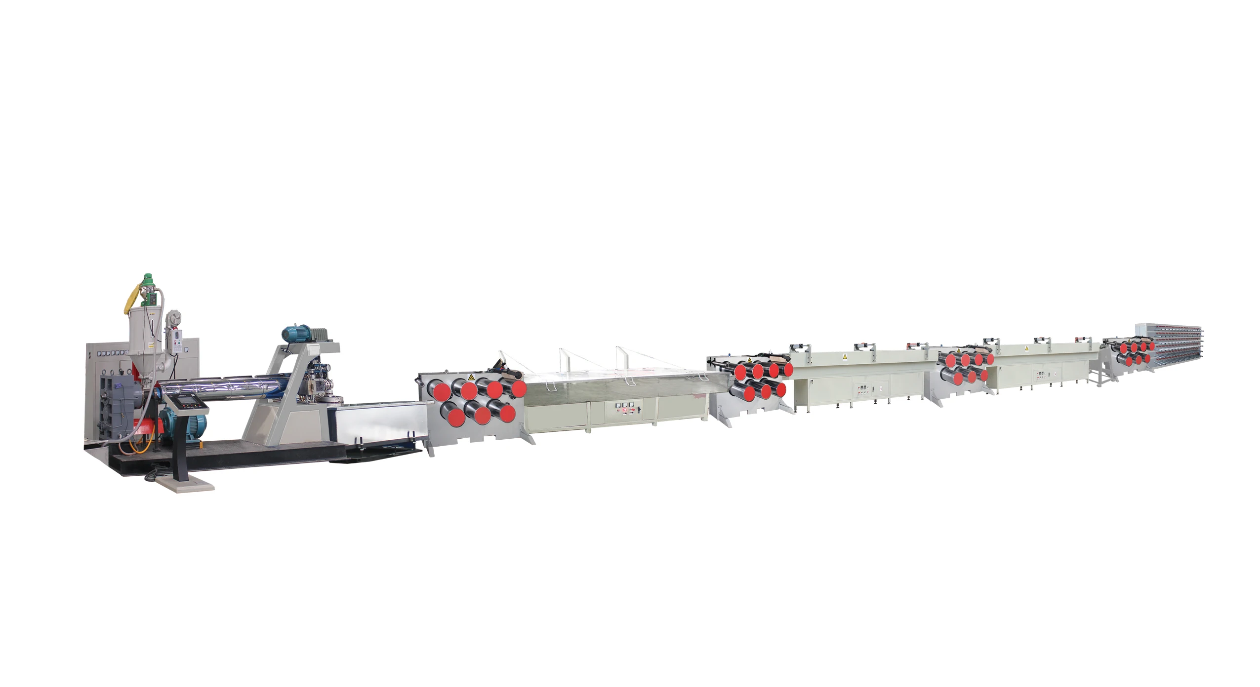 1/2/3ton 400d yarn pp round yarn twine making machine line rope filament extruder danline fiber mesh net weaving