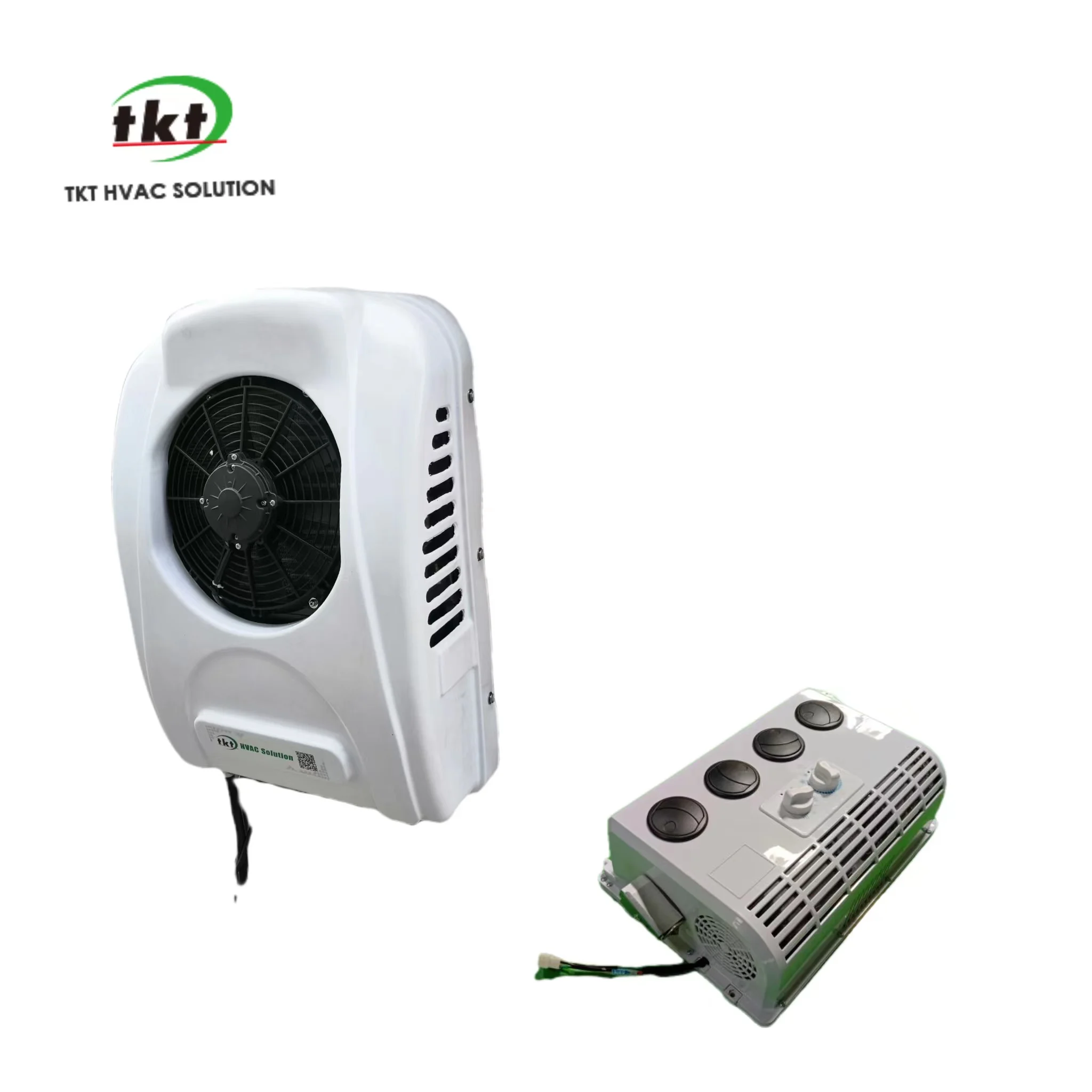Electric 3000w high cooling capacity TKT-20ES 12v mini split Truck  air conditioner for van