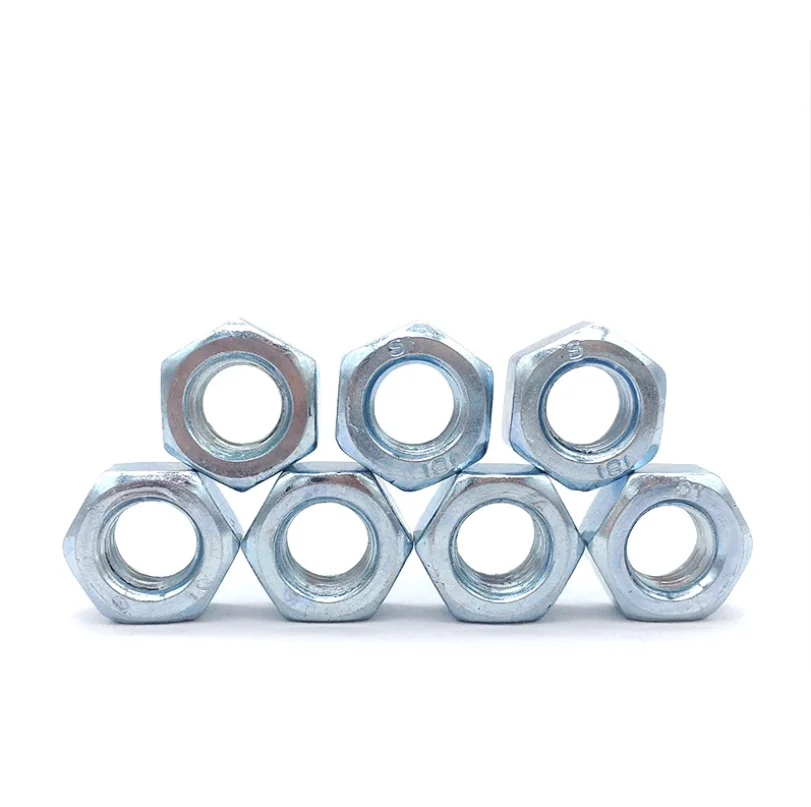 Manufacturer DIN934 Grade 8.8 Carbon Steel Hexagon Nut Black Finished Hex Nut