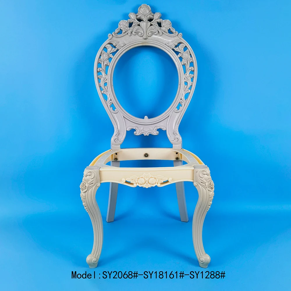 European Abs Plastic Dining Chairs Frame Base Parts Table Set Home Furniture Restaurant Dining Room Kitchen Accessories SY2068