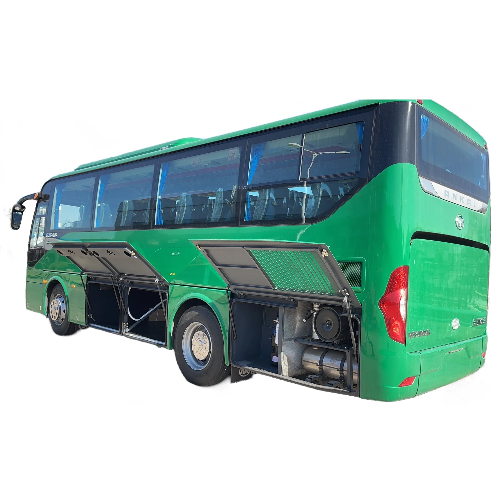 Superior Quality ANKAI 4X2 Passenger Car HFF6909K  37Seats Euro 5 Bus left hand drive