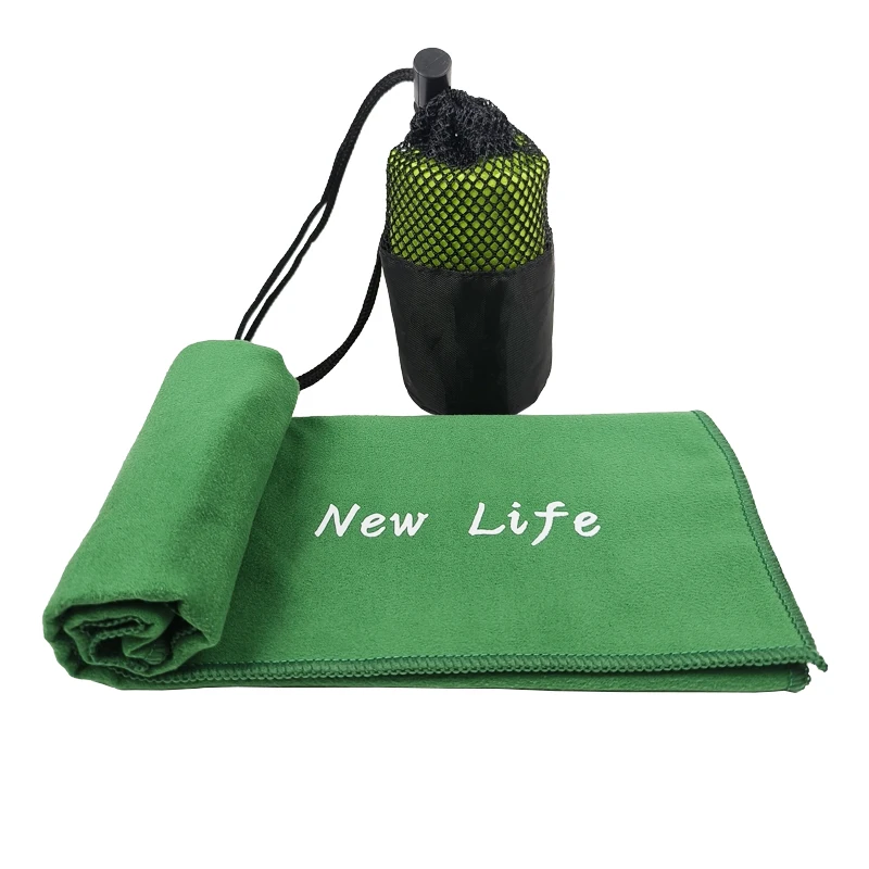 Camping Accessories Quick Dry Microfiber Towel for Travel Hiking Yoga Workout Backpacking Absorbent Towel