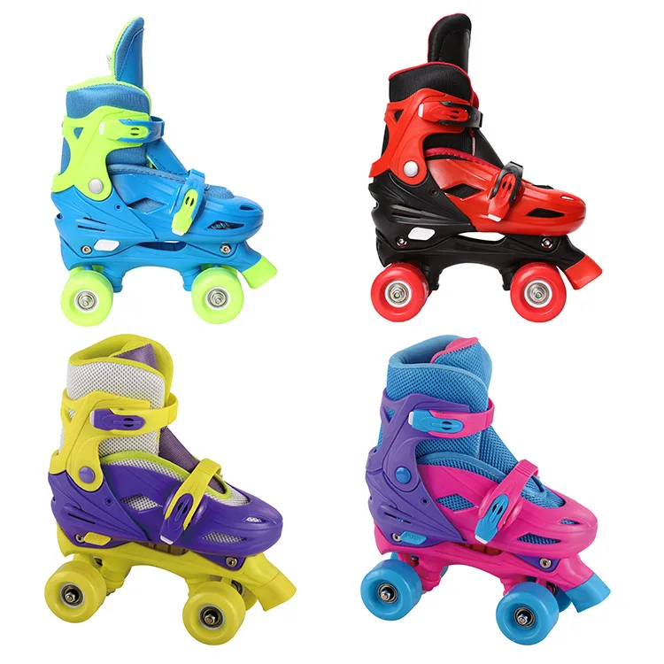 
hot selling wholesales quads adjustable 4 PVC wheels roller skates 