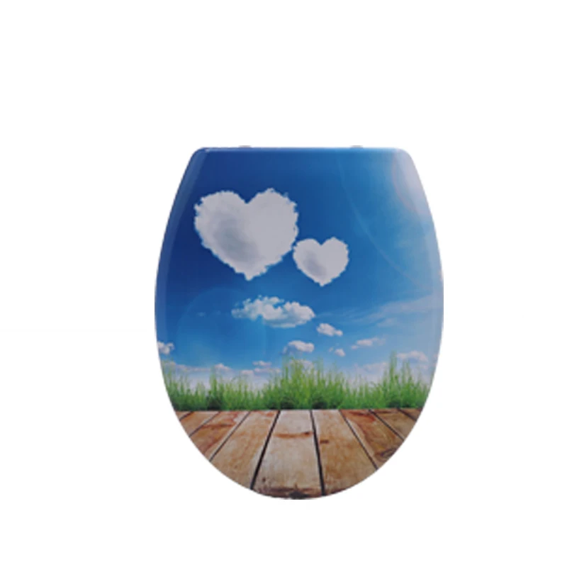 
China Manufacturing Cheap Duroplast/uf Toilet Cover Soft Household Toilet Seat Toilet Seat Set 