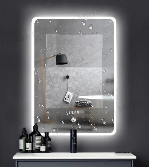 Make in China high quality hotel Bathroom wall-mounted LED mirror