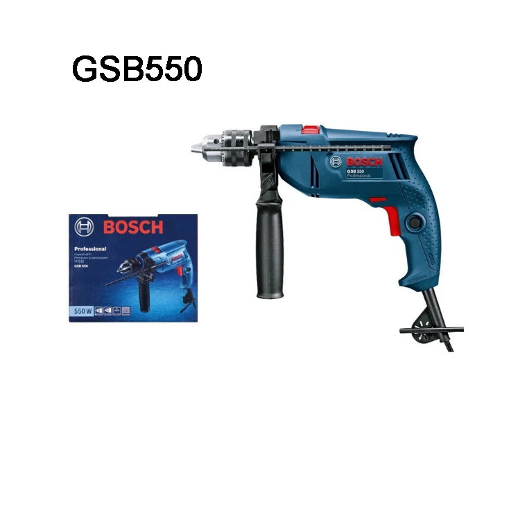Bosch GSB550 impact drill household GSB570 multi-function speed-adjustable electric drill