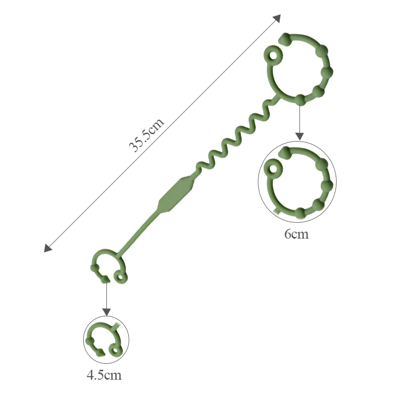 Многофункциональная цепочка для детской соски, мягкая регулируемая эластичная силиконовая цепочка для прорезывателя соски-пустышки для детей