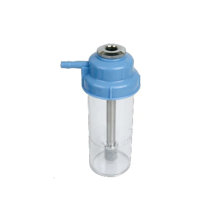 PJ004 Ningbo Wholesale Price High Flow Disposable Medical Oxygen Humidifier Bottles