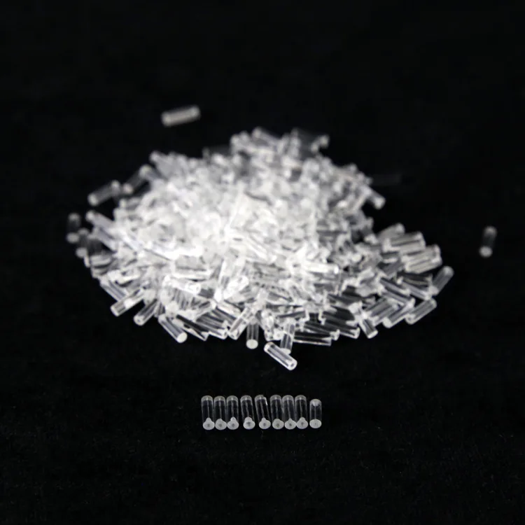 Кварцевая трубка высокотемпературная трубка для стеклянной печи Трубчатая Печь (диаметр 0,5 мм-20 мм) пятнистая капиллярная