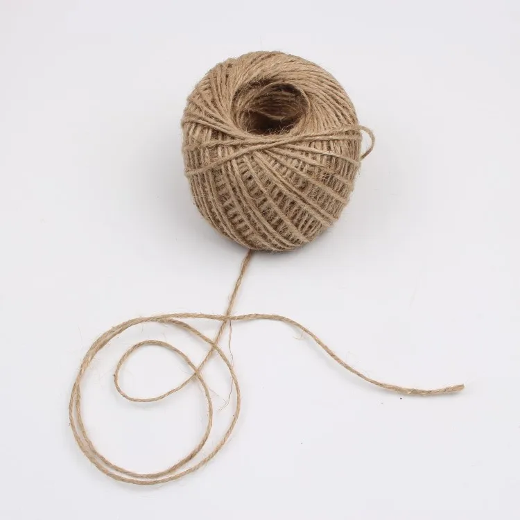 Good Price 2mm jute string rope Decoration home cheapest best seller jute hemp rope ball manufacturer