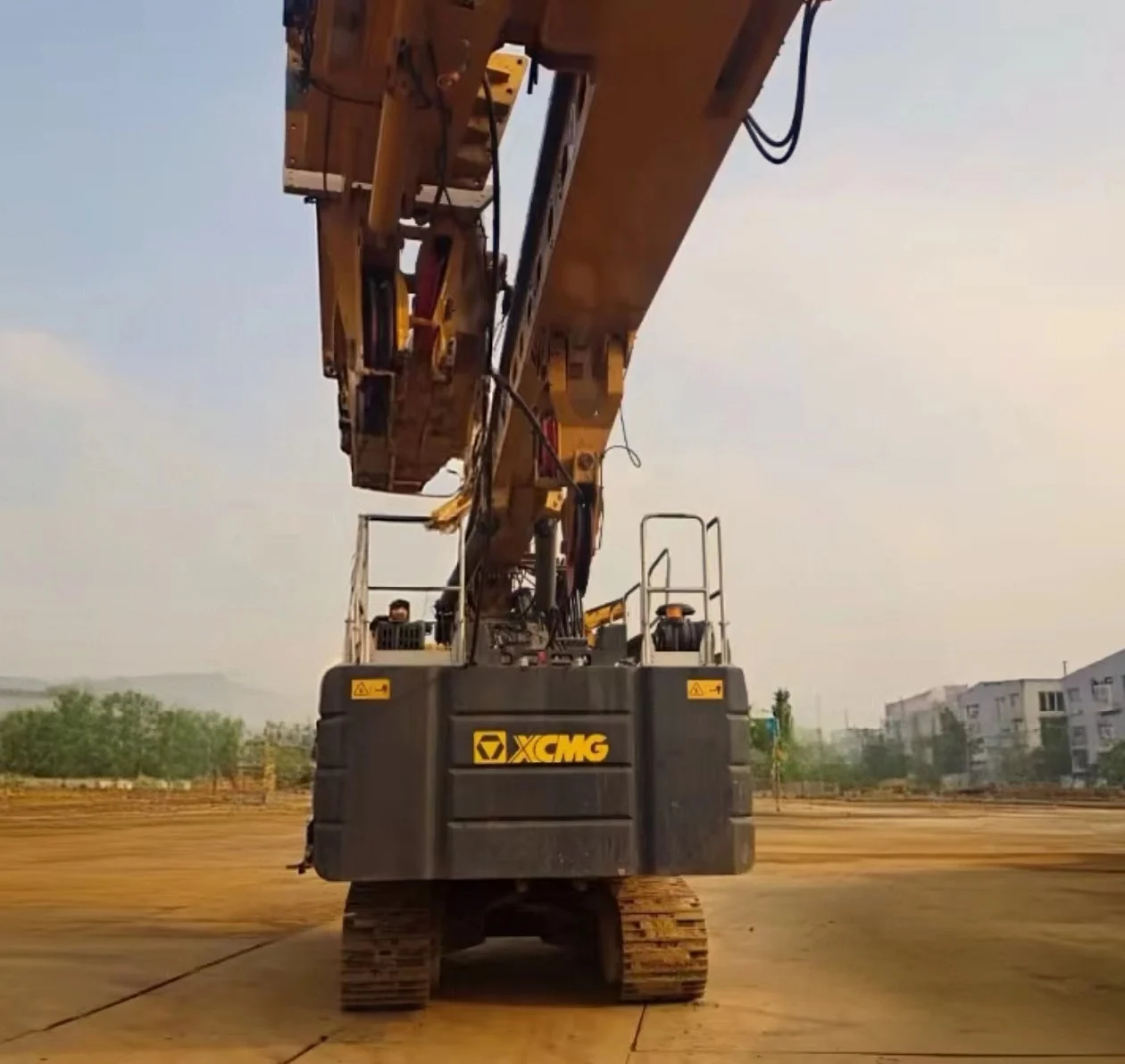 Xr200e High Power Rotary Drilling Rig With Depth 80m for Construction