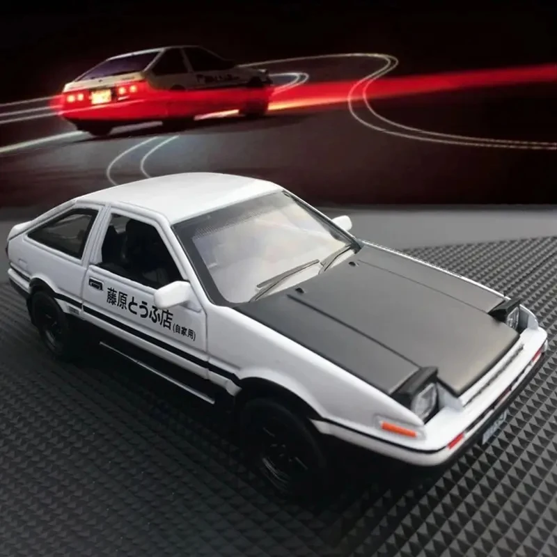 1:32 ninsfash модель автомобиля из сплава Trueno AE86 спортивная машина игрушки для детей и взрослых игрушечные машинки