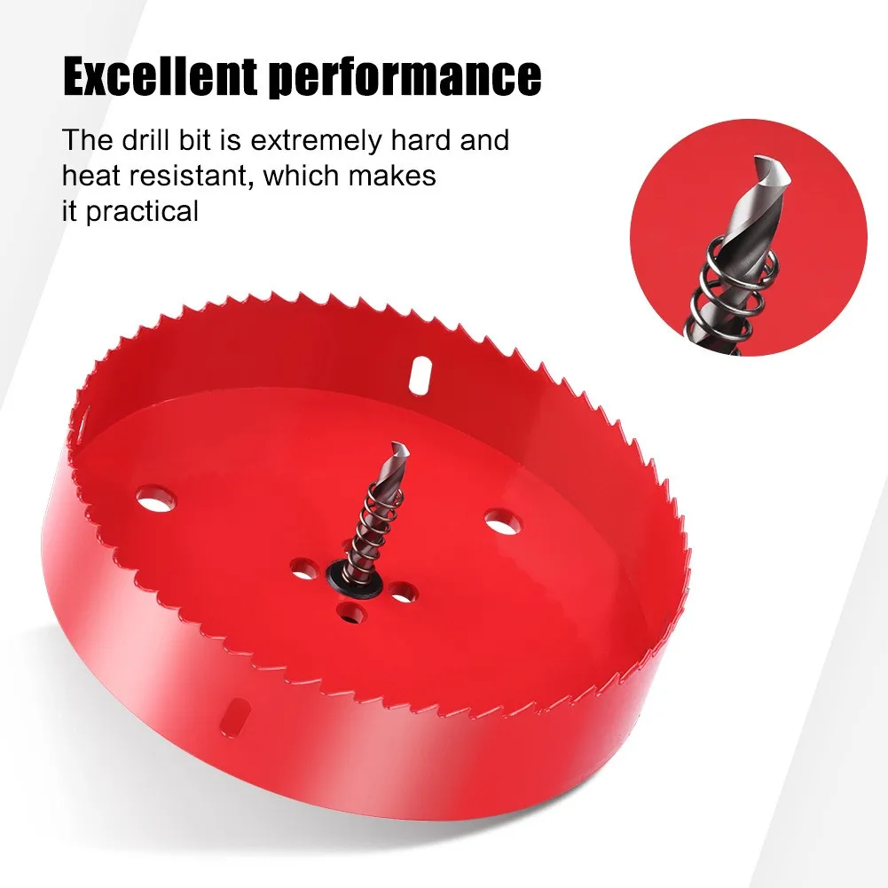 M42 bimetallic hole opener for woodworking iron sheet pipes aluminum gypsum board drill bit hole tapper PV Woodworking set