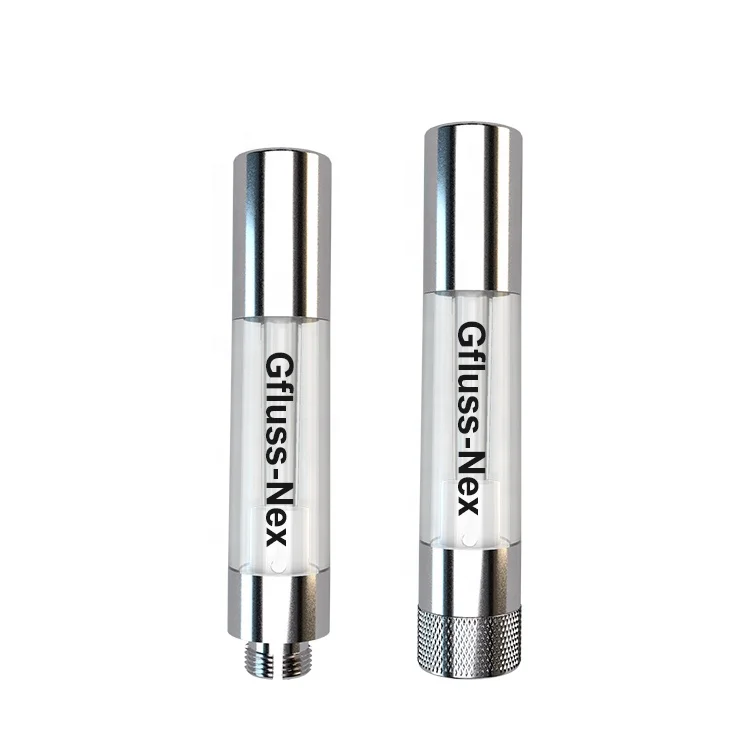 Easy fill 1ml oil tank leakproof cbd cartridge Gfluss Nex for thick oil vape pen
