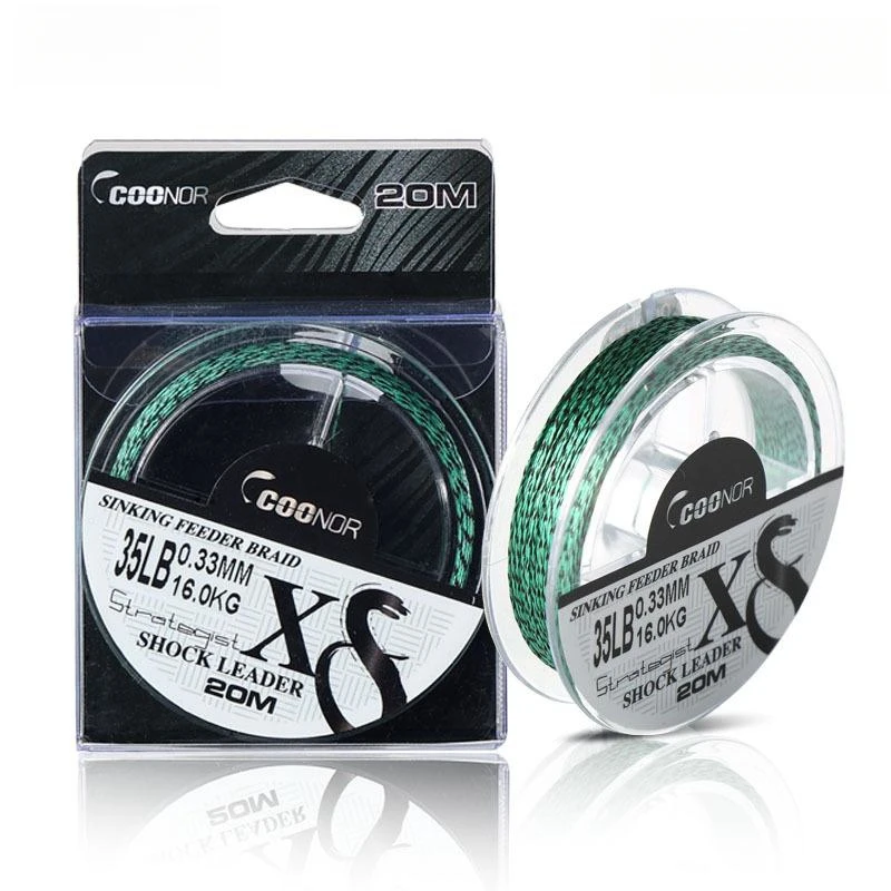 New Design Fashion Custom Design 8 Strands Braided Fishing Line 20m PE Line