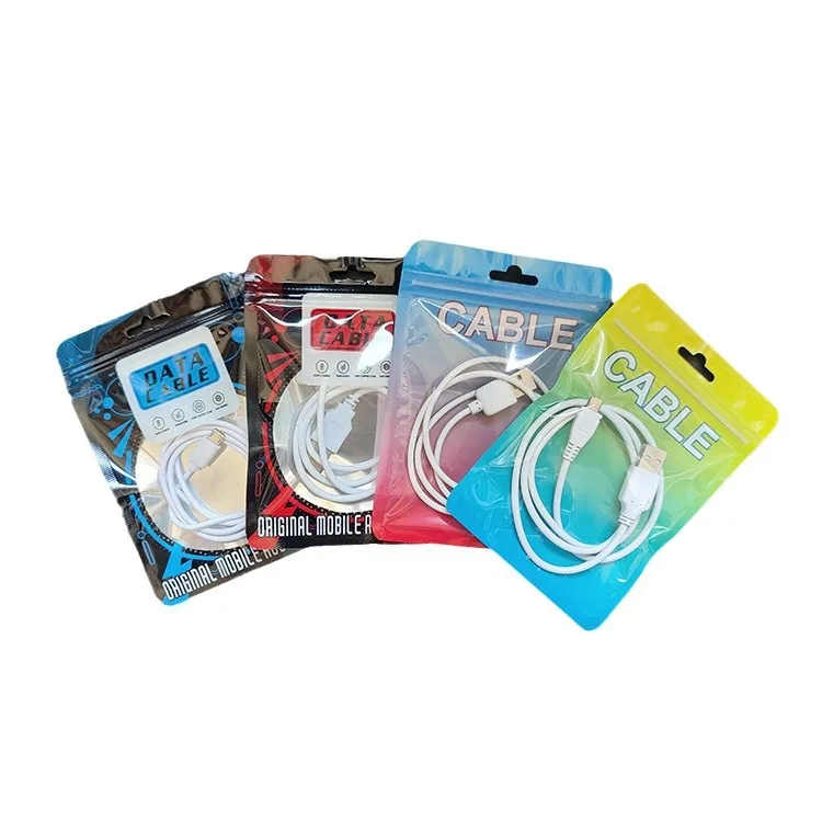 Magic Brand  Waterproof Computer Wire Packaging Bags For Packaging Usb Cable Packing Phone Cases Luxury Plastic Packing Bags