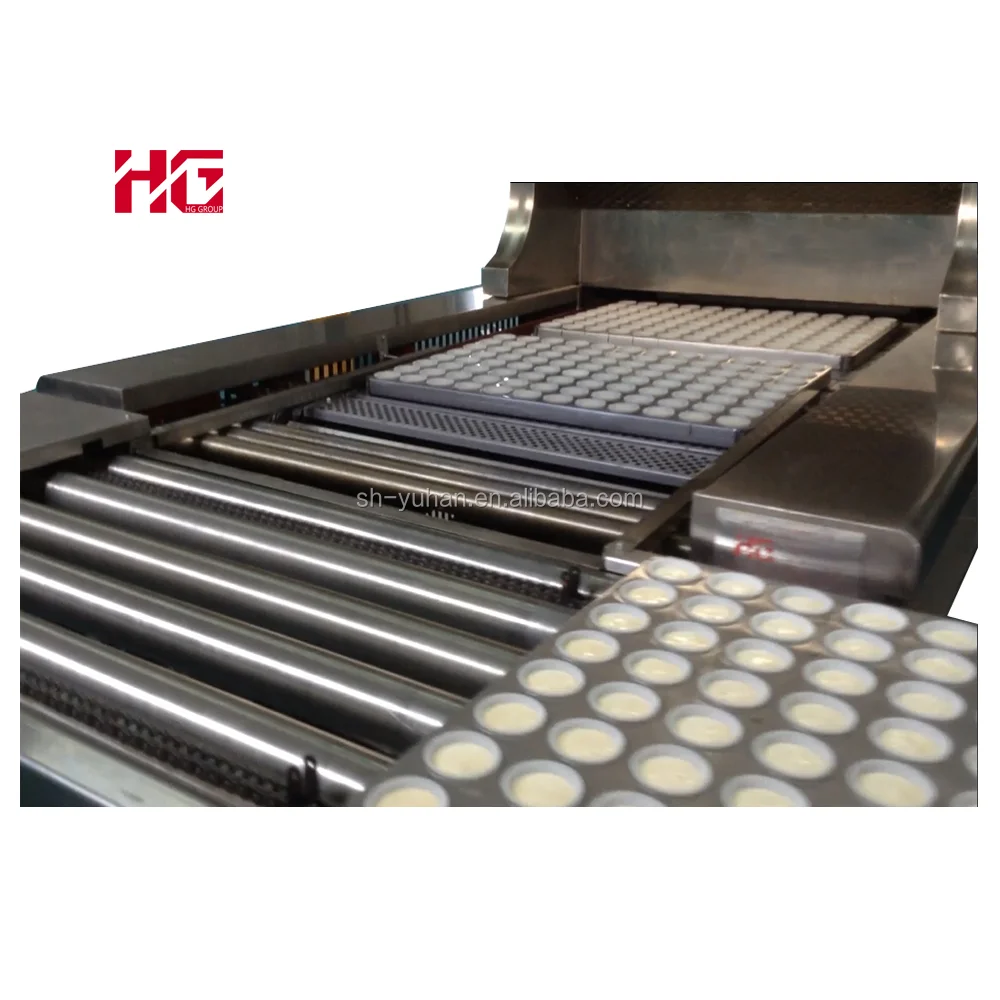 Full Automatic Muffin Production Line Pastry Cake Making Cup Cake Filling Machine