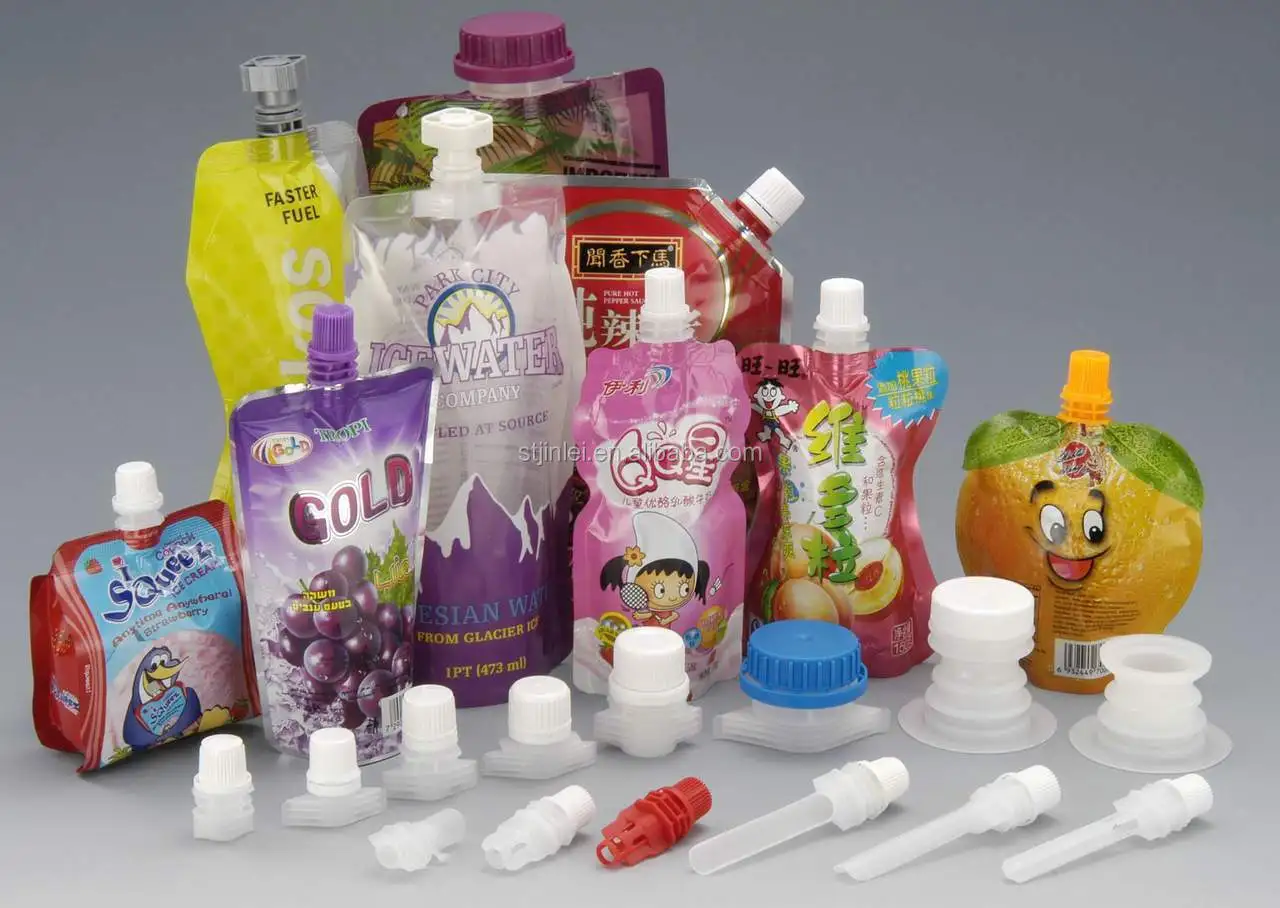 Plastic Tube Screw Liquid Medicine Bottle 8.6mm Cap Spout Pouch, Test Tube With Screw Cap