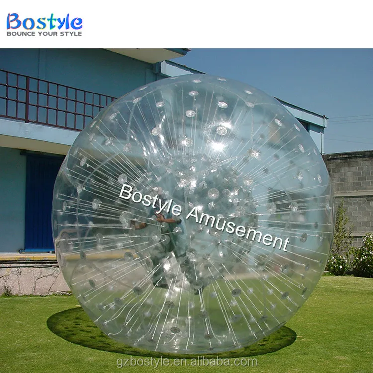 Inflatable Water Zorbing Roller Balls PVC & TPU Inflatable Toy Water Walking Ball with Custom Logo for Sale