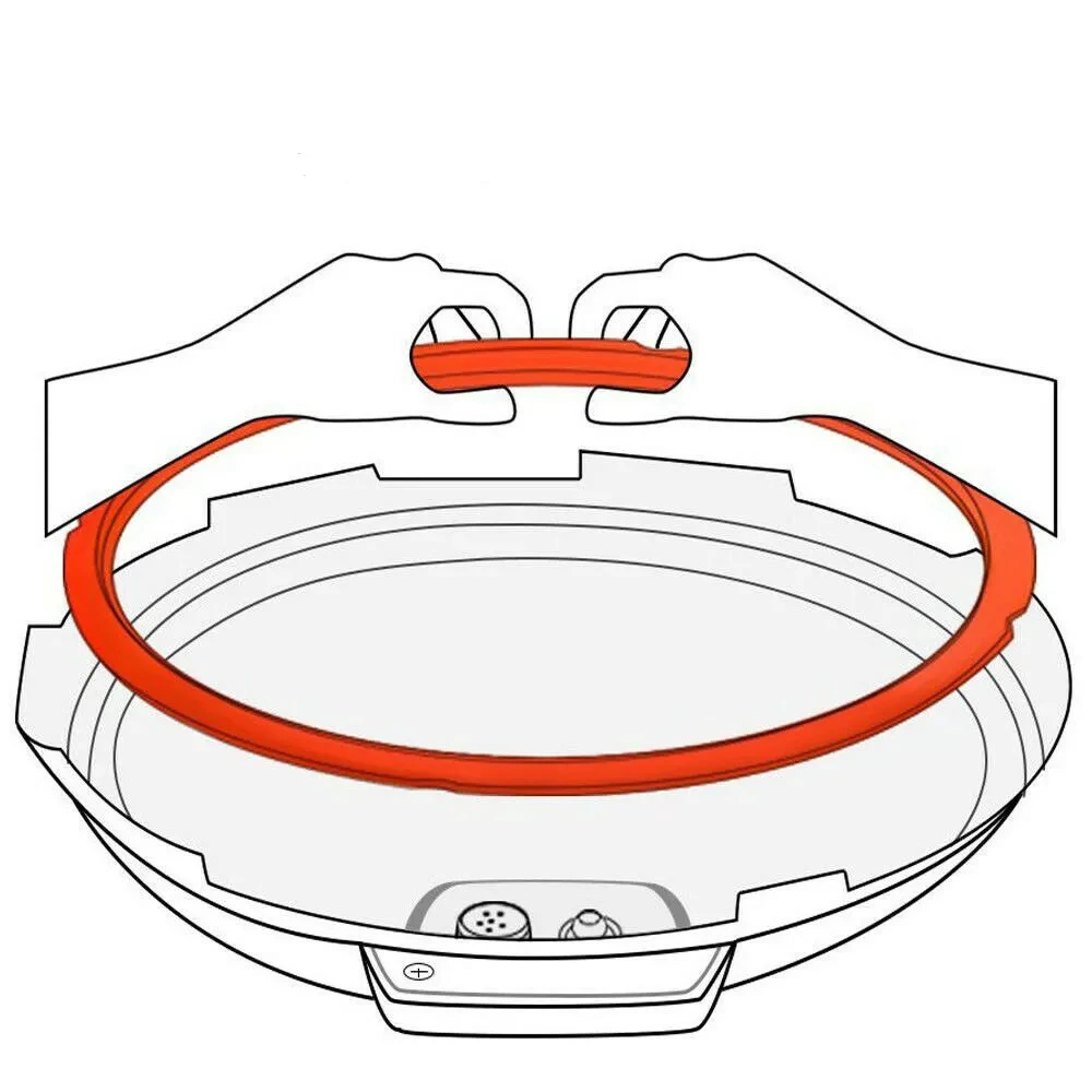High Quality O Ring dishwasher Customized size design Silicone Rubber Seal Ring for Pressure Cooker silicone kitchen products