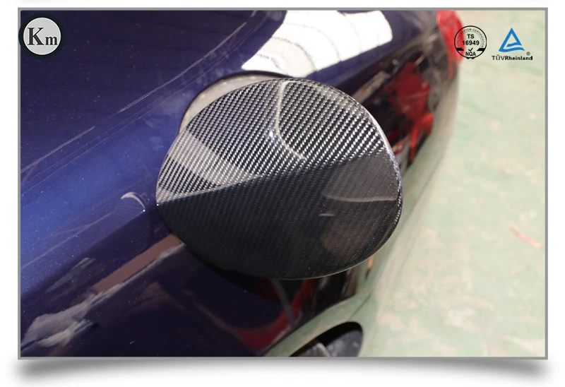 KM для 2013-up Maserati Quattroporte M156, углеродное волокно, материал, крышка топливного бака, крышка газового бака, чехол для топливного бака