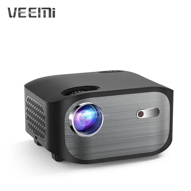 LED Video Projector China Manufacture VEEMI T01 2022 New Home Cinema Beam 1080 4k Supported Projector Price