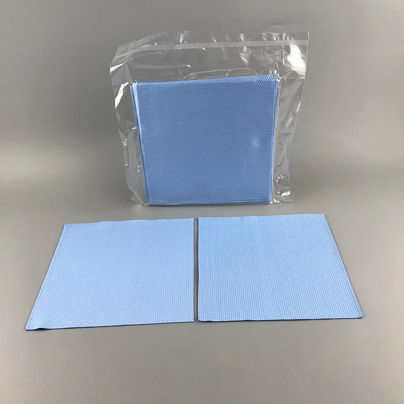 18 Years Manufacturers industrial Wipers 9Inch White 2Ply Wipers Clean Room Non Woven Wiper