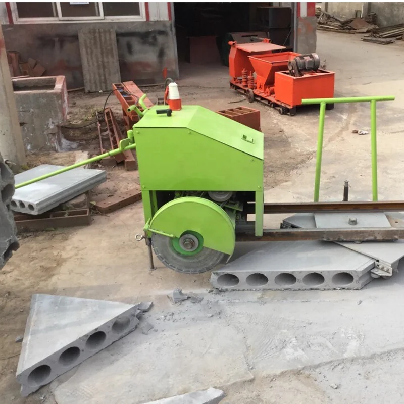 Electric type diesel type precast concrete hollow core slab cutting machine