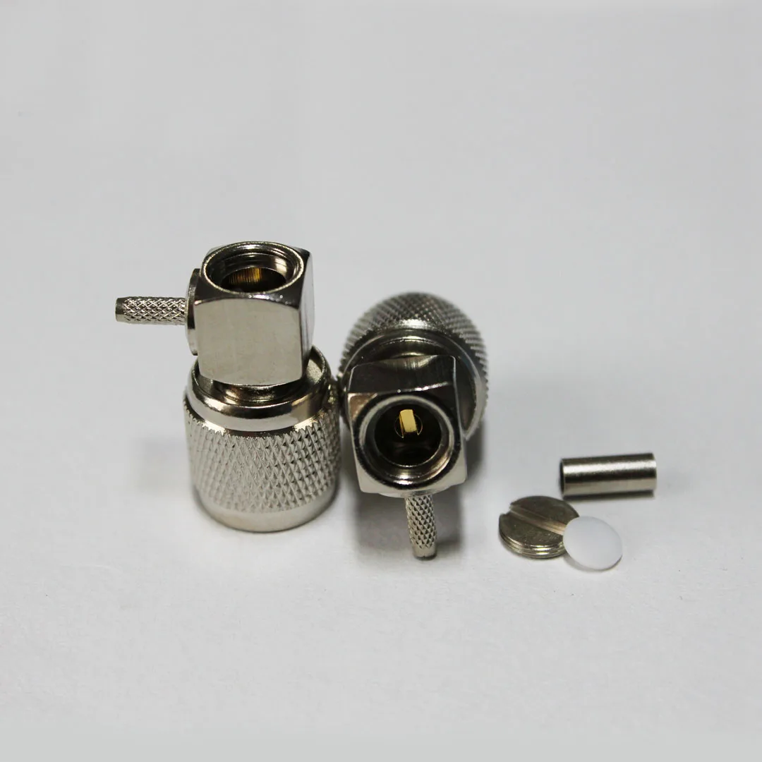 TNC-C-JW1.5 коаксиальный Прямой угол TNC разъем для RG316 RG174 кабели
