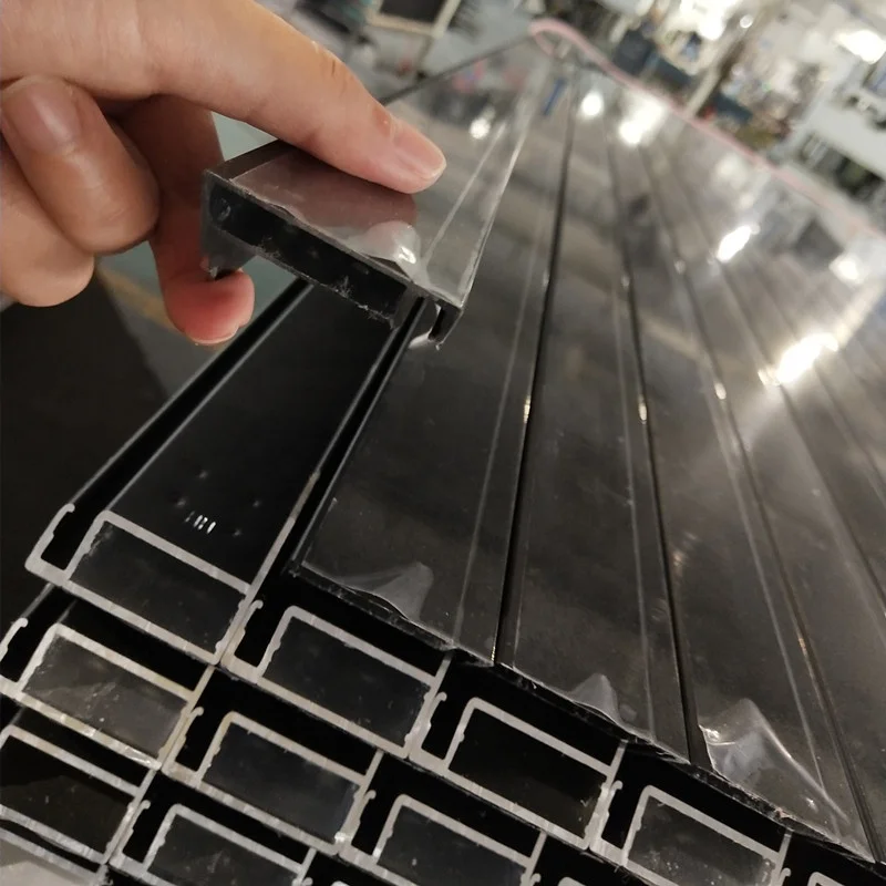 China Aluminum anodized frame for solar panel aluminium collectors use in energy system
