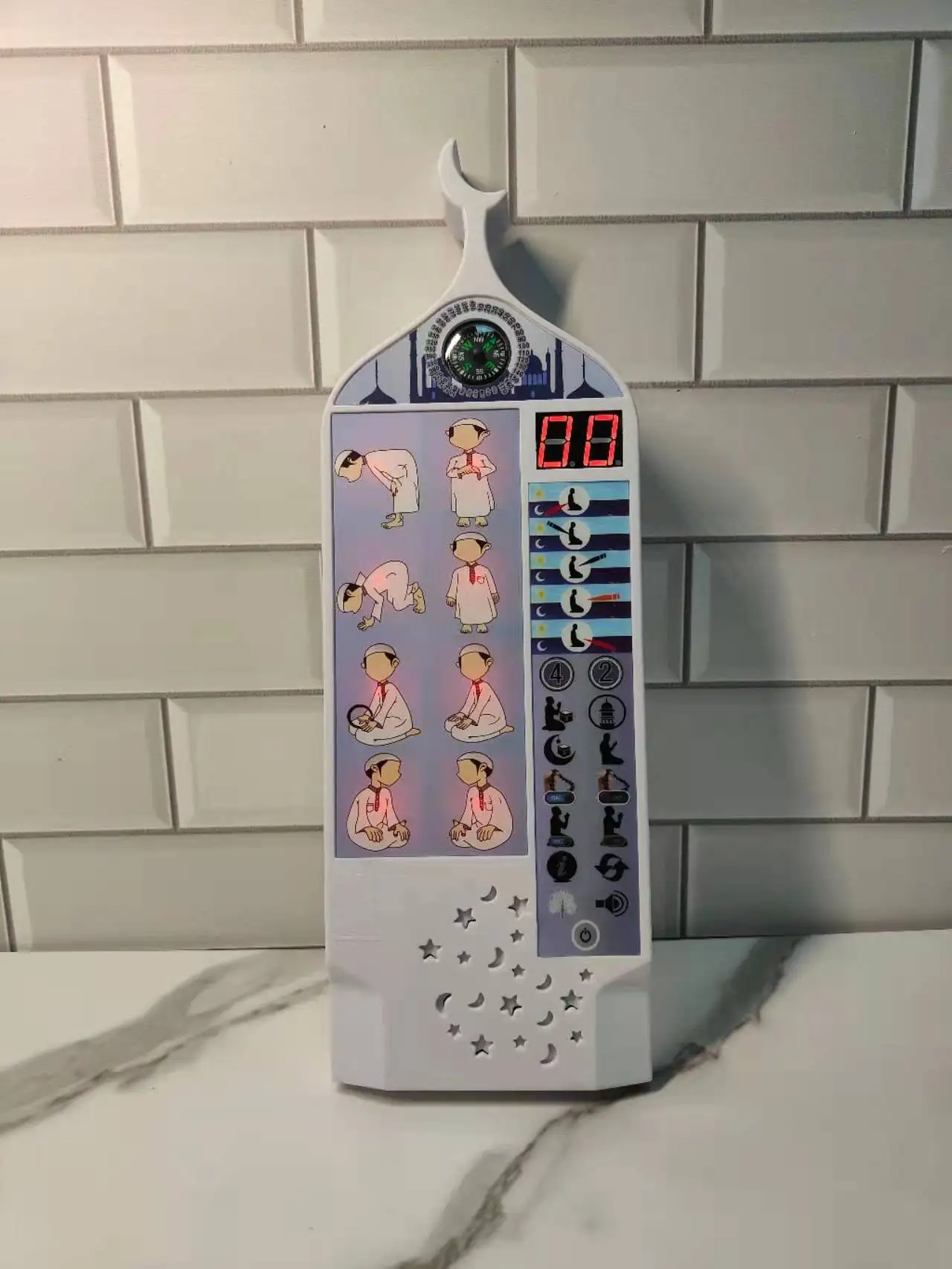 MM12 muslim prayer learning machine Islamic Children Teaching Muslim Prayer kit with earphone