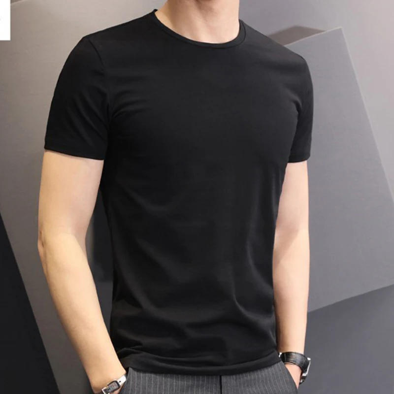 $1 T-Shirt Printing Custom T Shirt Fitness Undershirt Men 100%Polyester t shirts Sublimation
